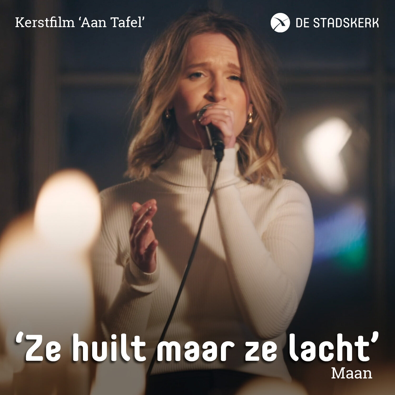 Ze huilt maar ze lacht – Maan (cover de Stadskerk)