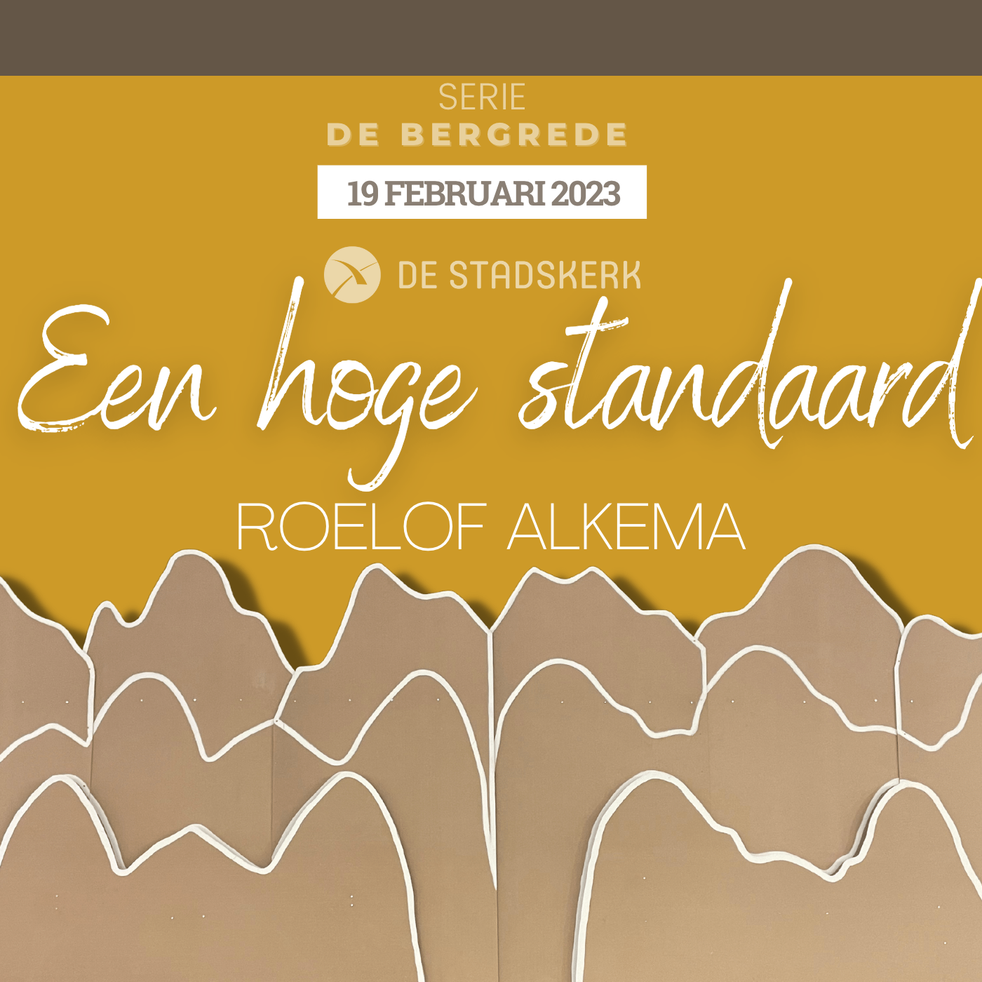 Een hoge standaard | Roelof Alkema | 19 februari 2023