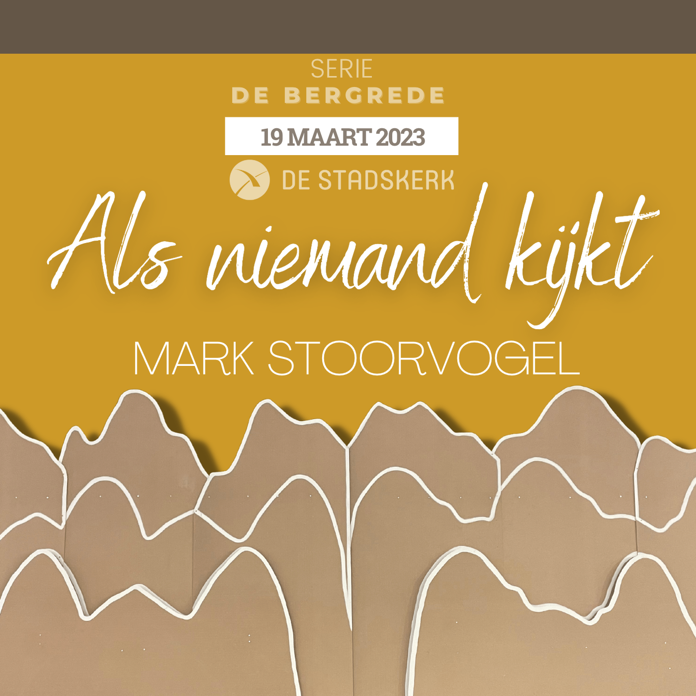 Als niemand kijkt | Mark Stoorvogel | 19 maart 2023